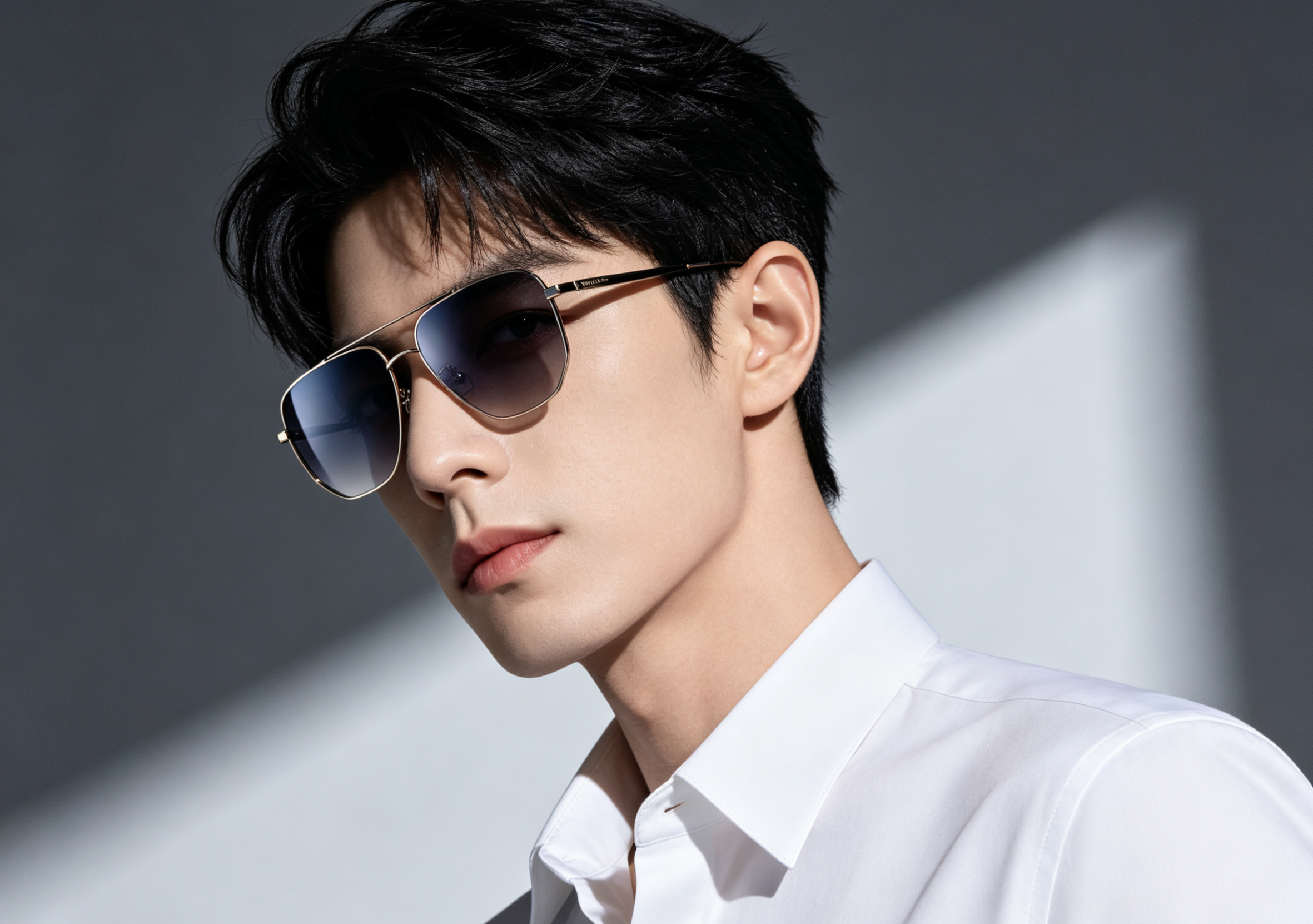 Mẫu đeo kính photochromic 2